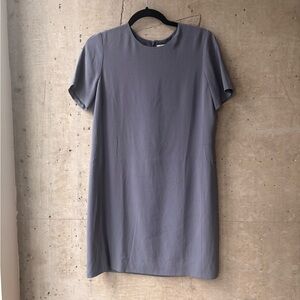 Babaton Blue Short Sleeve Dress
